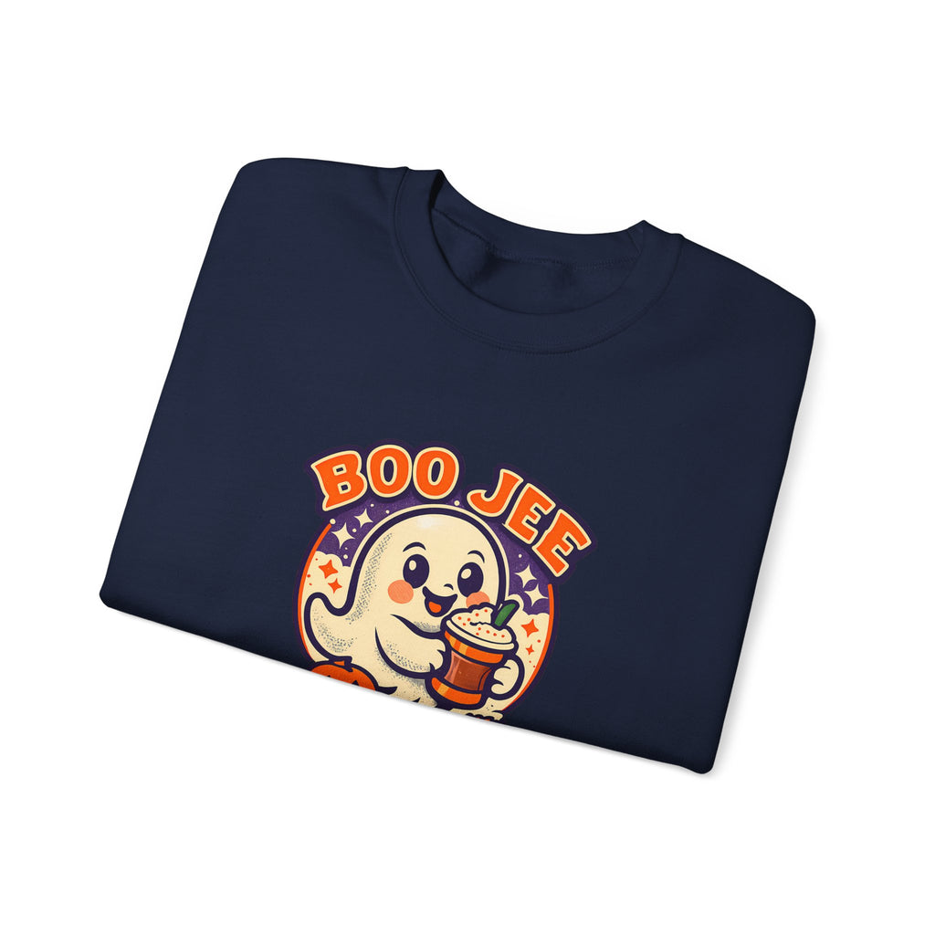 Boo Jee Funny Ghost Pumpkin Spice Sweatshirt