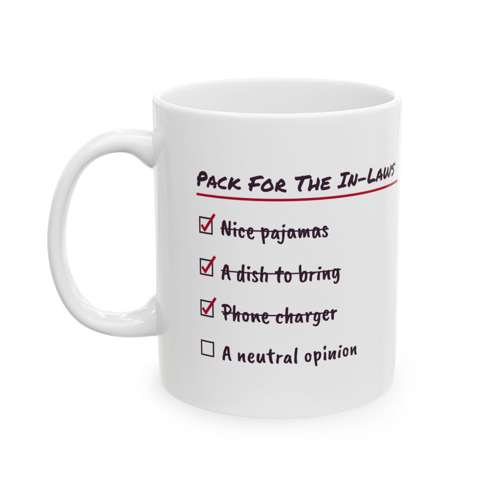 Funny Christmas Coffee Mug Pack For The In-Laws Checklist