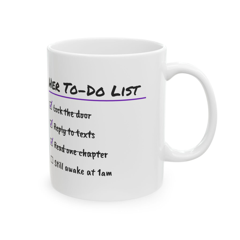 Her To-Do List Still Awake At 1am Coffee Mug