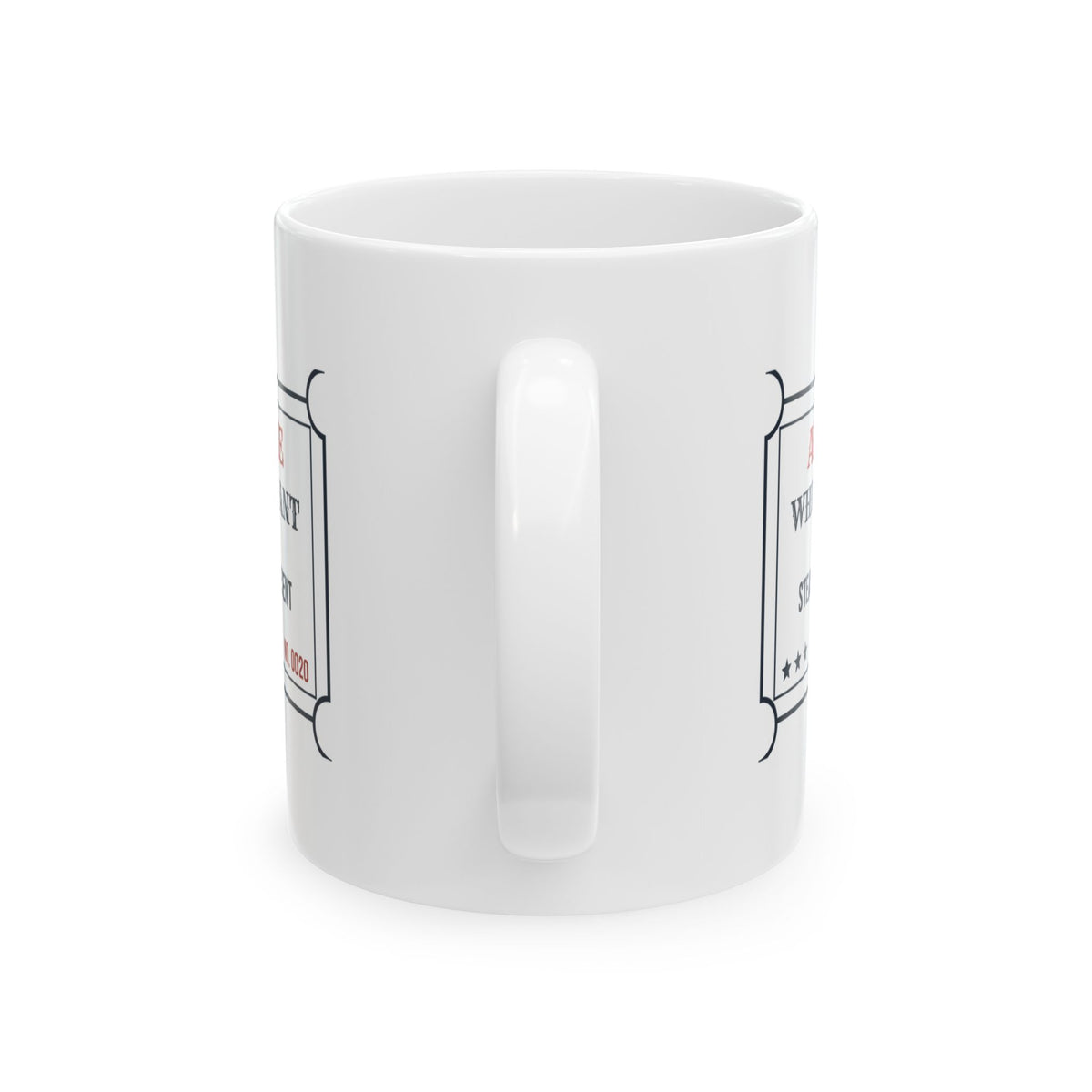 Funny Christmas Coworker Coffee Mug White Elephant Round 4 Ticket