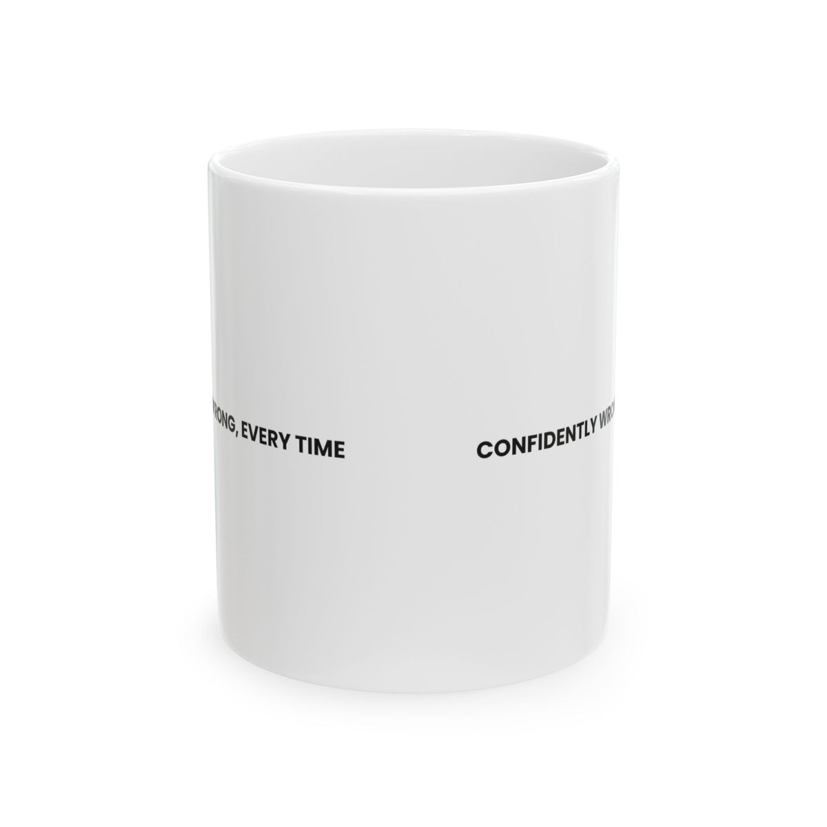 Funny Grandpa Coffee Mug Confidently Wrong For Grandpa