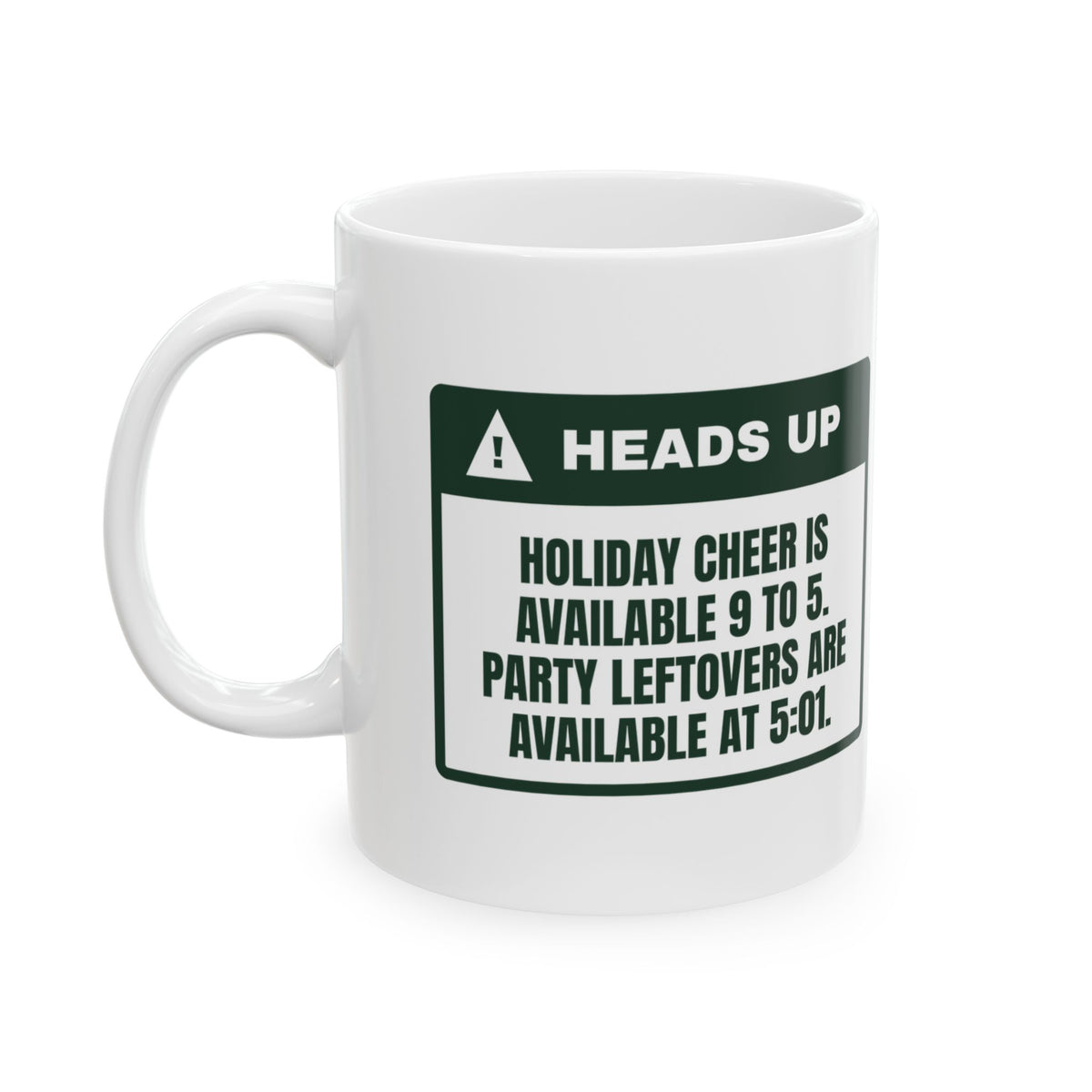 Funny Christmas Coffee Mug Party Leftovers Available At 5:01