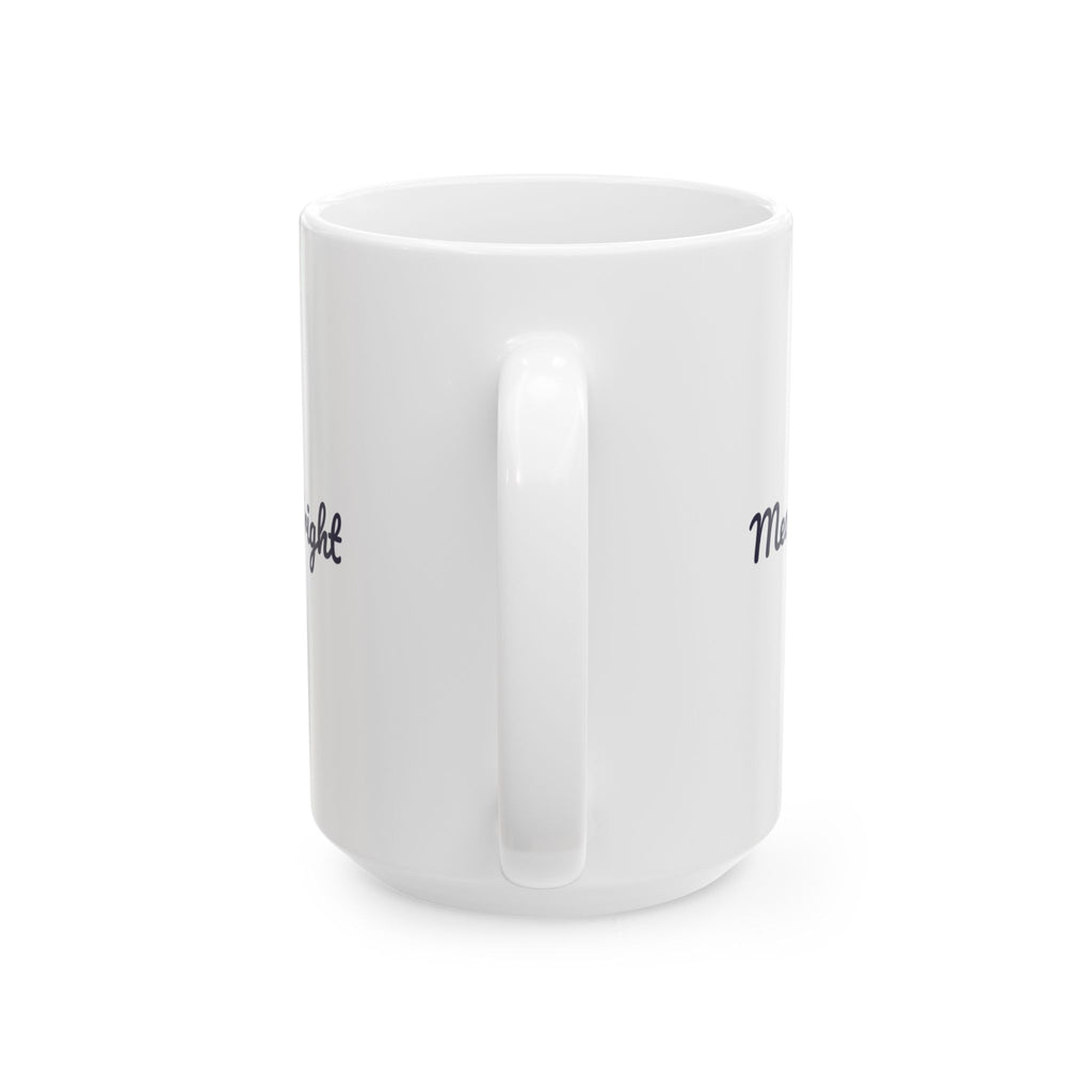 Funny Cat Christmas Coffee Mug Meowy And Bright For Cat Owners