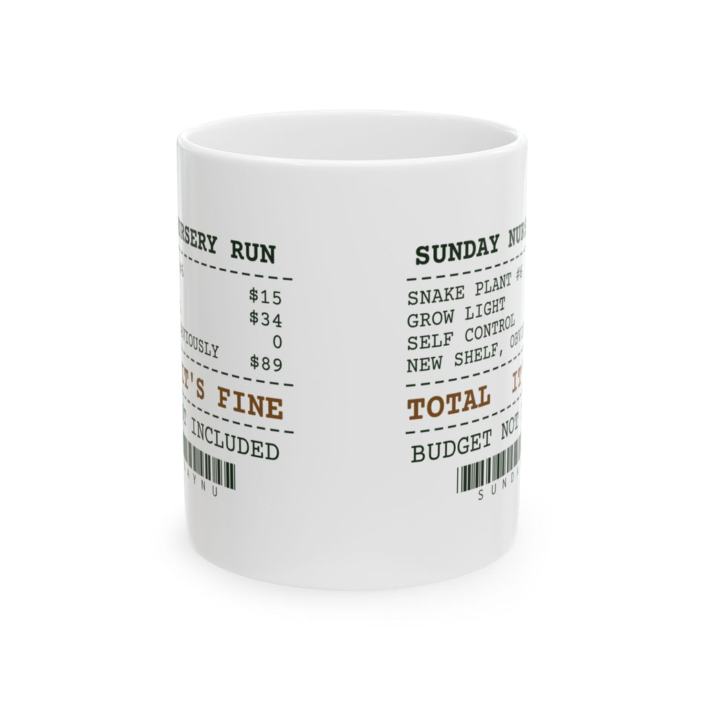 Plant Parent Coffee Mug It's Fine For Plant Lovers