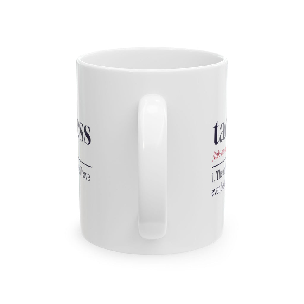 Funny Ugly Sweater Contest Coffee Mug Tackiness Definition For Siblings