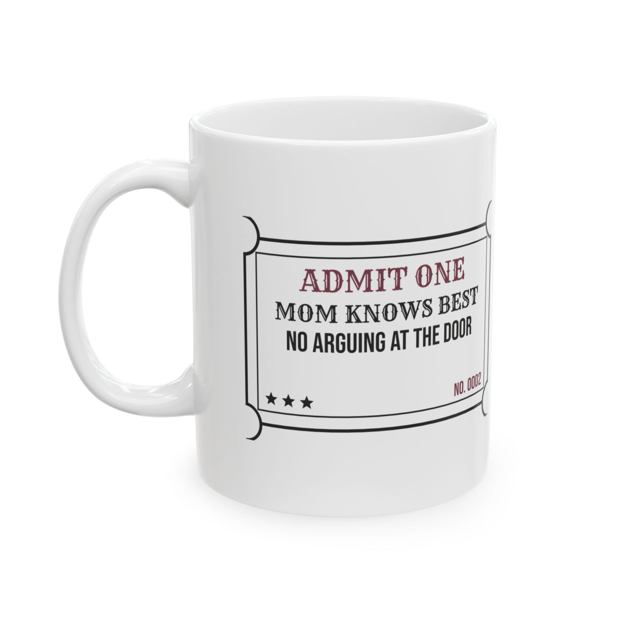 Mom Knows Best Coffee Mug For Mom
