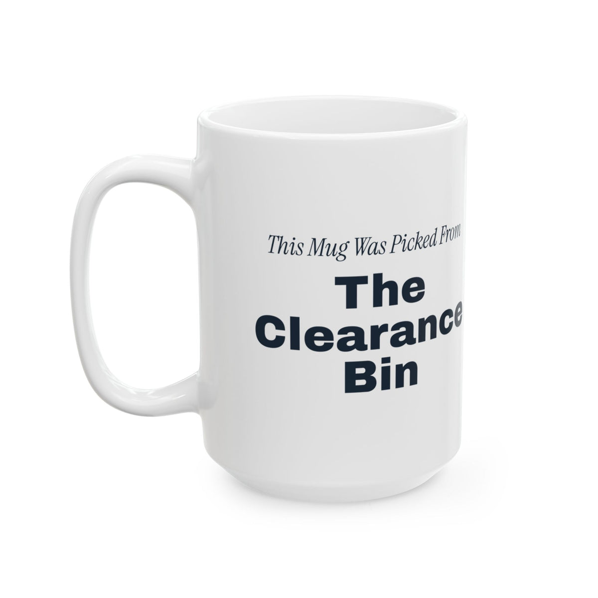 Funny White Elephant Coffee Mug Picked From The Clearance Bin