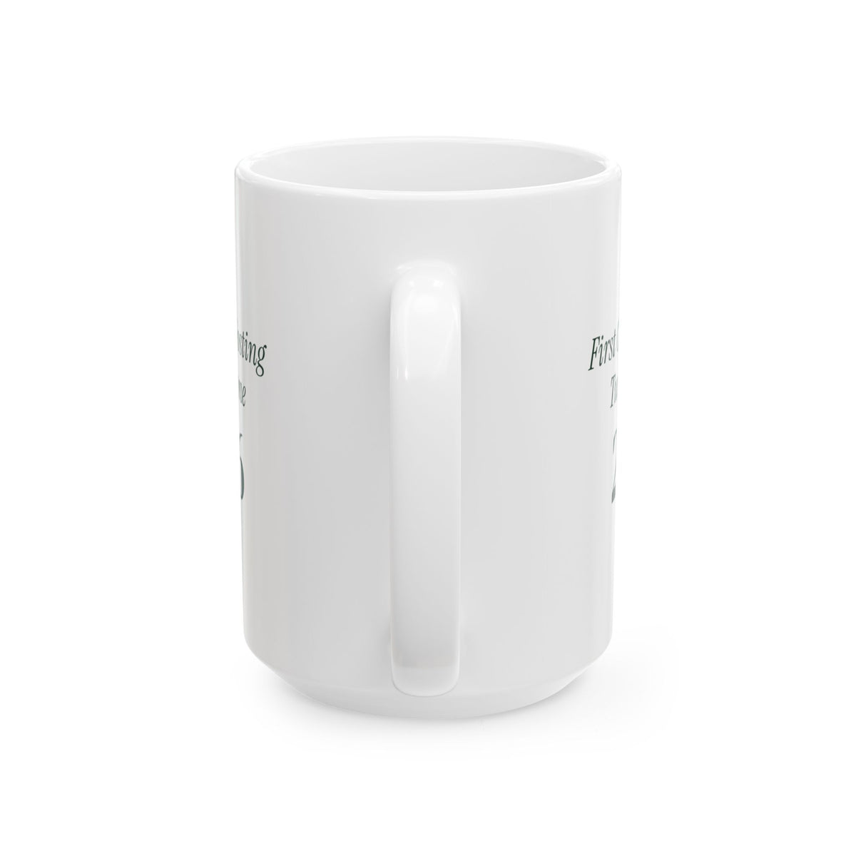 Funny Christmas Hosting Coffee Mug First Christmas Hosting 2026