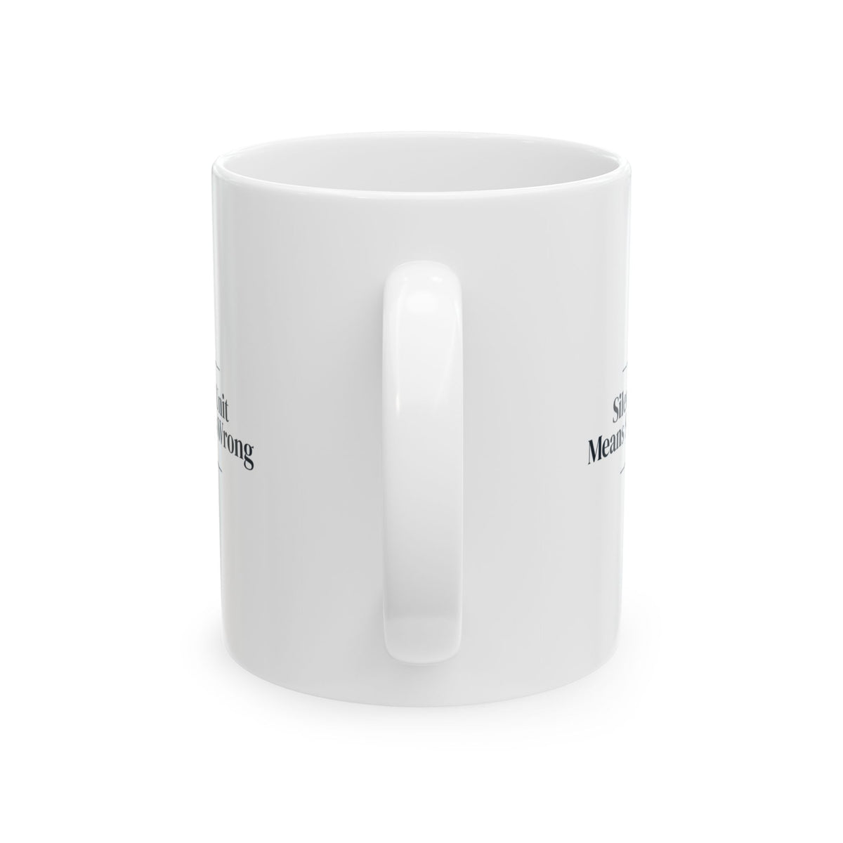 Funny Nurse Coffee Mug Silence On The Unit