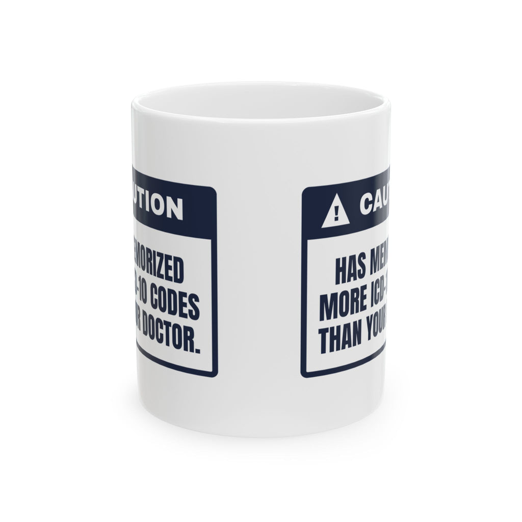 Medical Coder Coffee Mug Knows More Codes Than