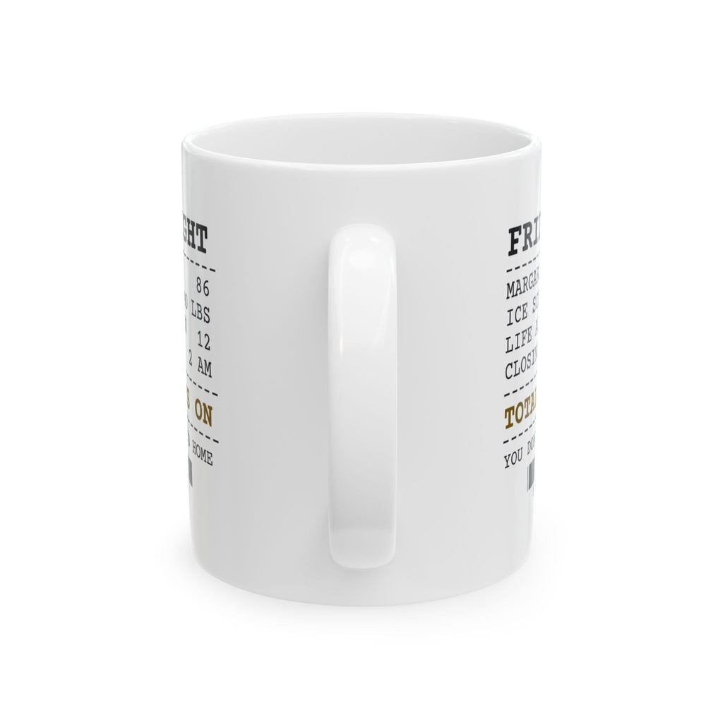 Funny Bartender Coffee Mug Ice Scooped 40 Pounds Life Advice Given 12