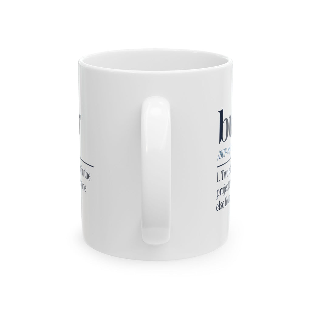 Funny Project Manager Coffee Mug Buffer Dictionary Definition For PMs