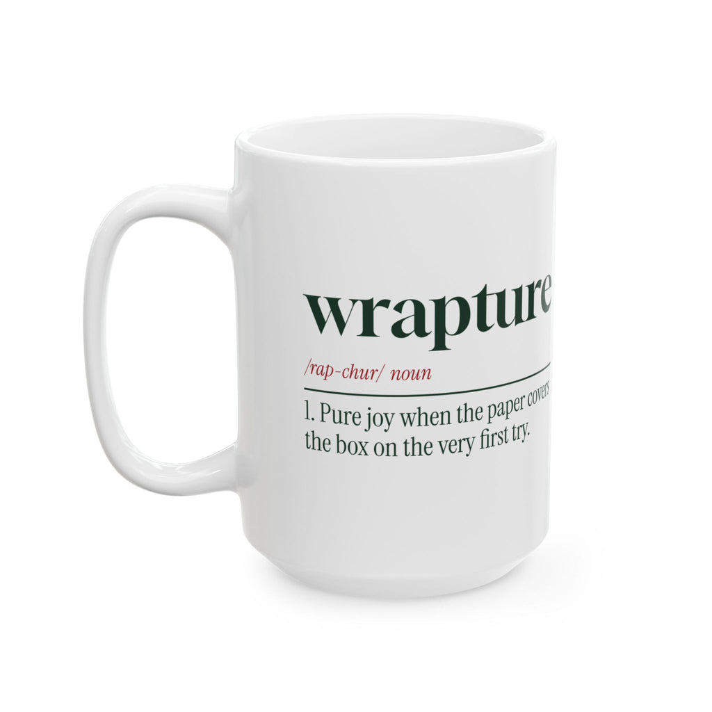 Funny Christmas Wrapping Paper Coffee Mug Wrapture Definition