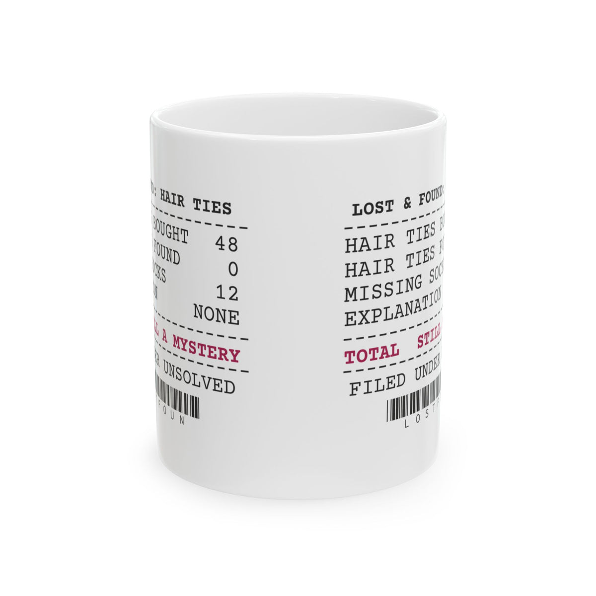 Girl Dad Coffee Mug Hair Tie Mystery Still Unsolved