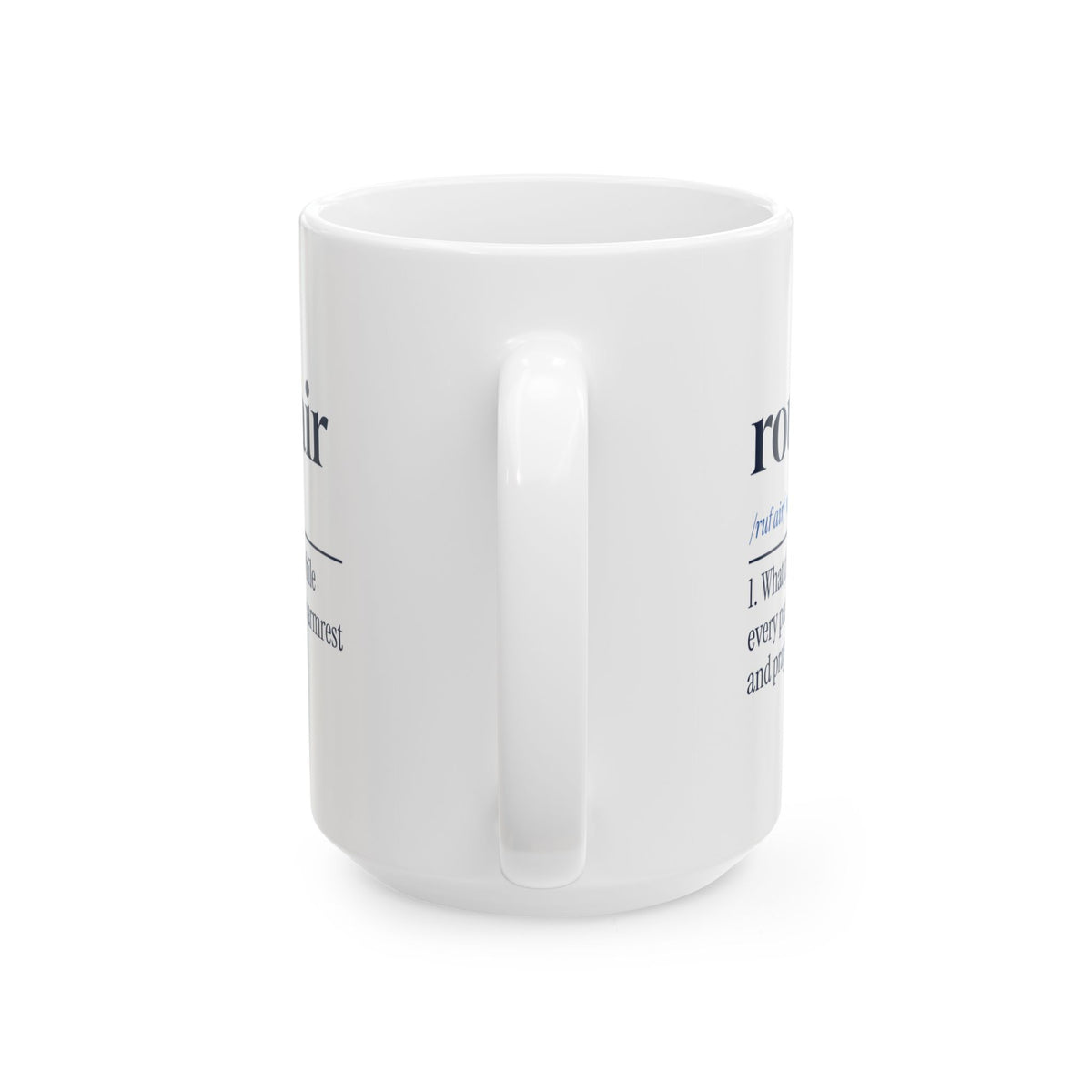 Funny Pilot Coffee Mug Rough Air Definition For Airline Pilots