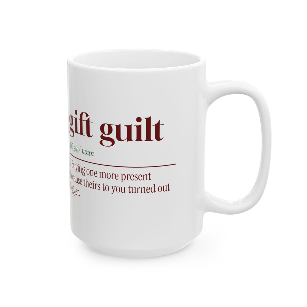 Funny Christmas Shopping Coffee Mug Buying One More Definition