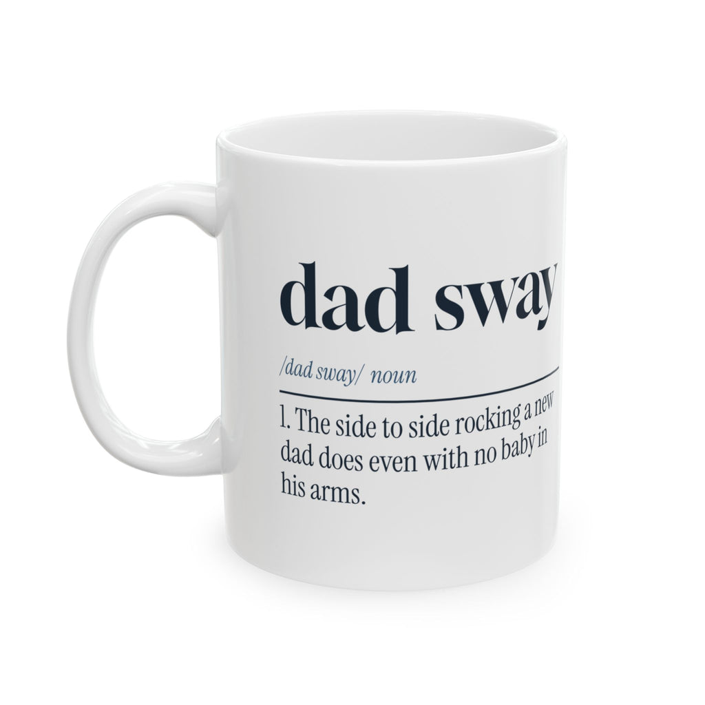 Funny New Dad Coffee Mug Dad Sway Dictionary Definition