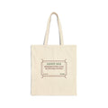 Funny Christmas Shopping Tote Bag Doorbuster Line 4 AM Coffee In Hand