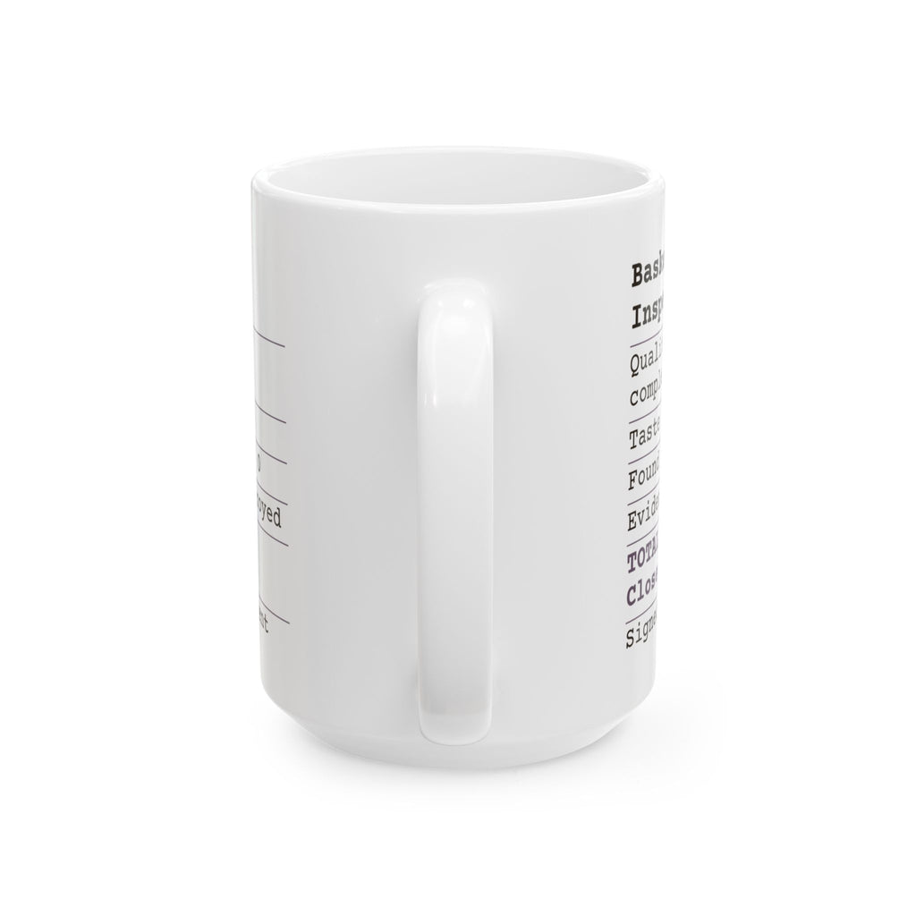 Funny Easter Candy Inspector Receipt Coffee Mug For Parents