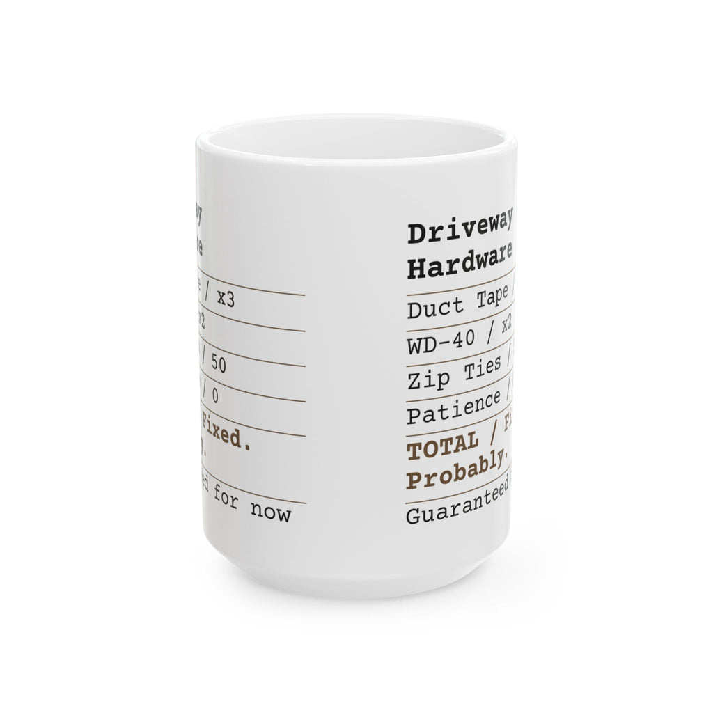 Funny Dad Coffee Mug Fixed Probably Receipt For Dad