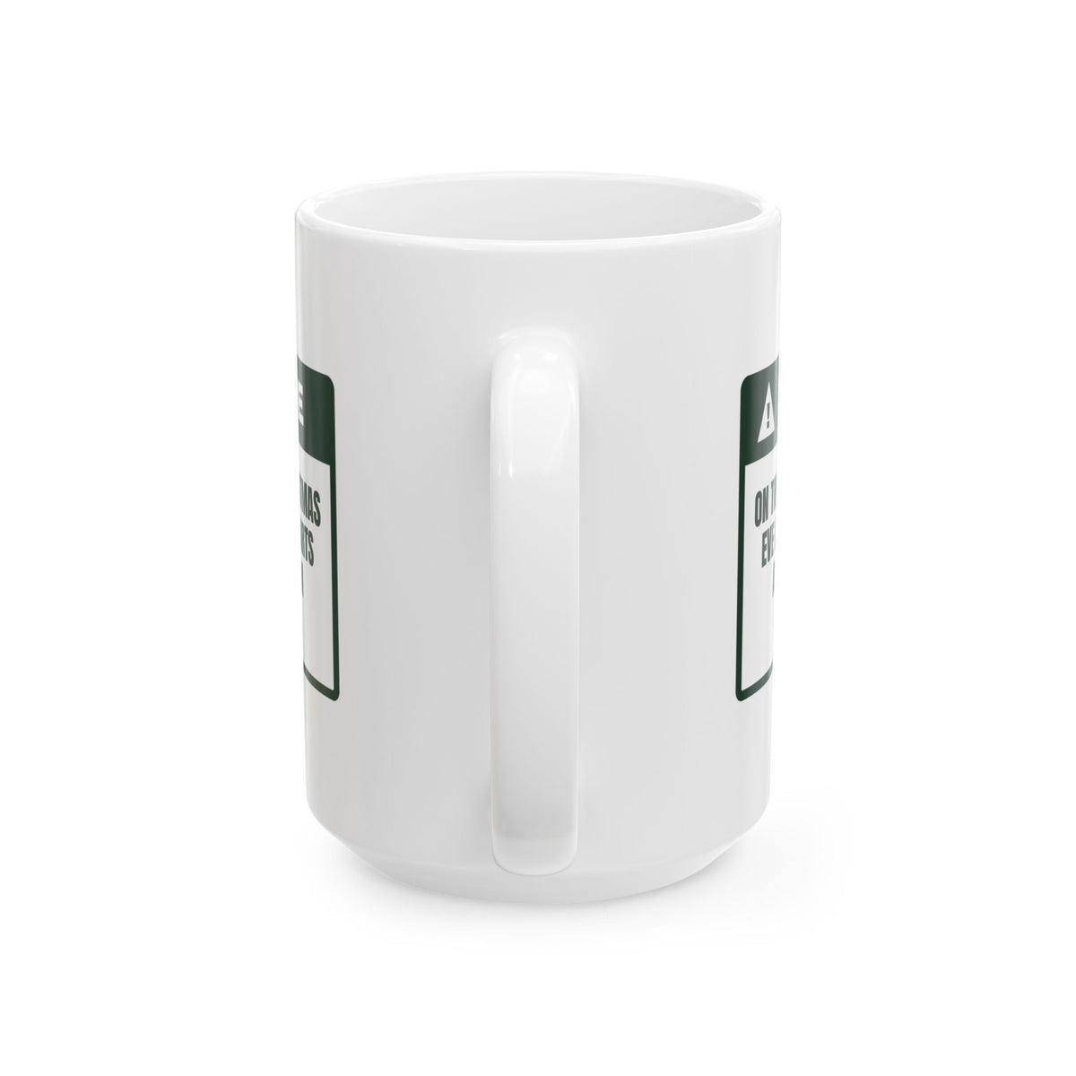 Funny Christmas Coffee Mug Christmas Eve Starts After Handoff For Nurses