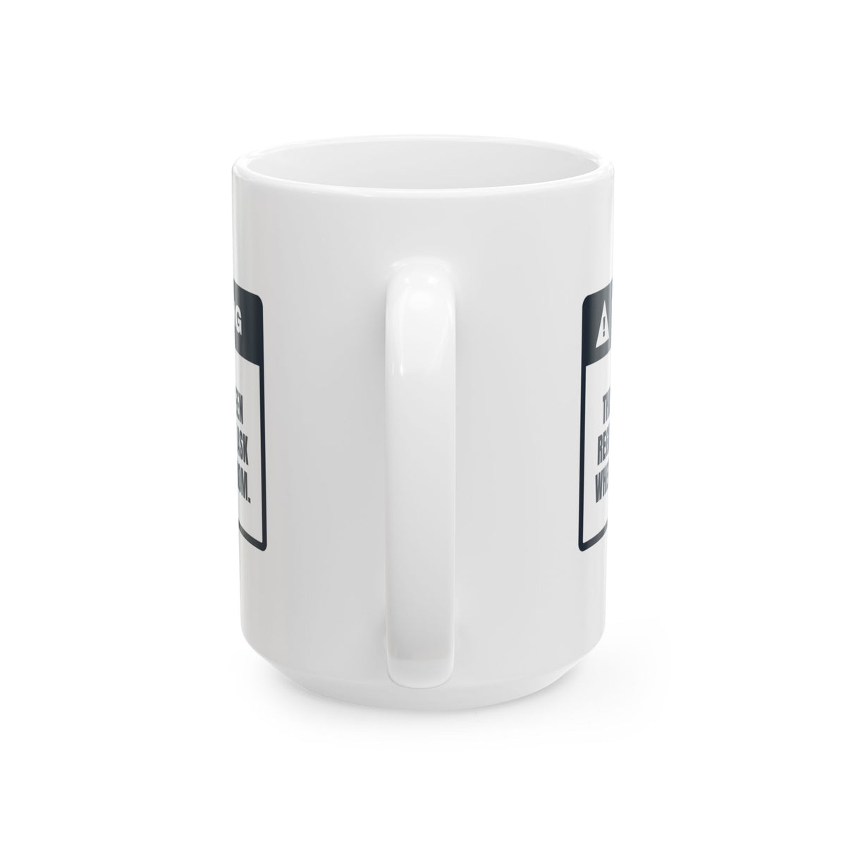 Funny White Elephant Coffee Mug Regifted Property Do Not Ask