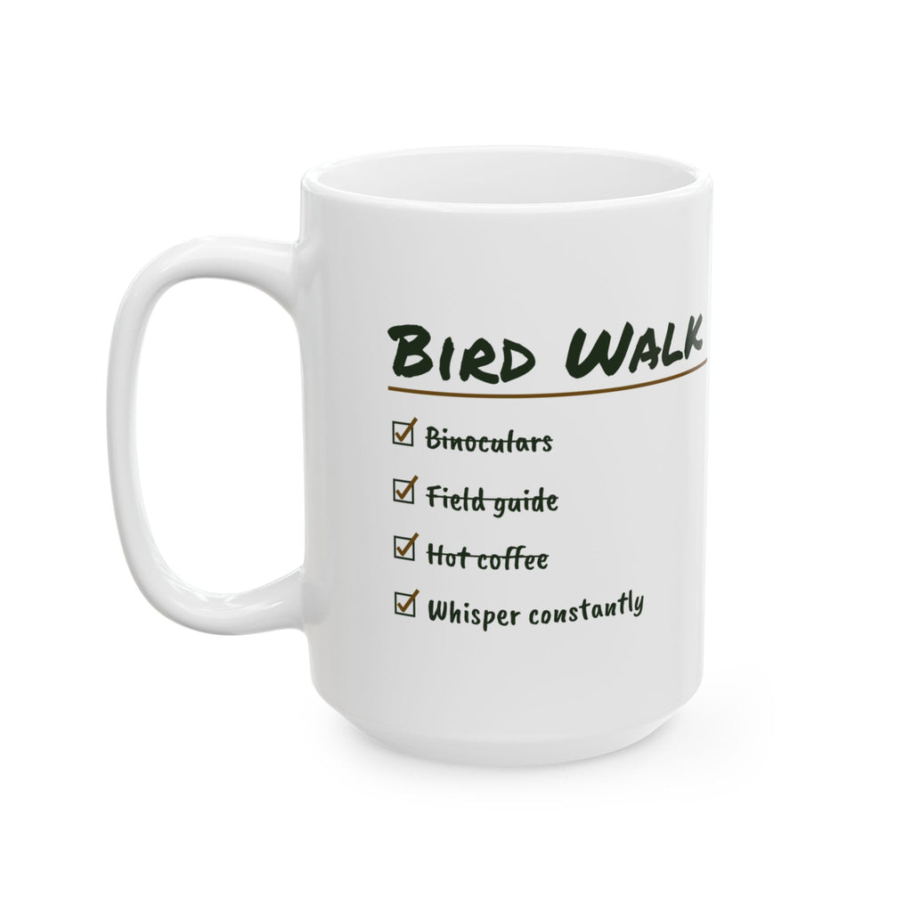 Funny Bird Watching Coffee Mug Bird Walk Whisper Constantly For Birders