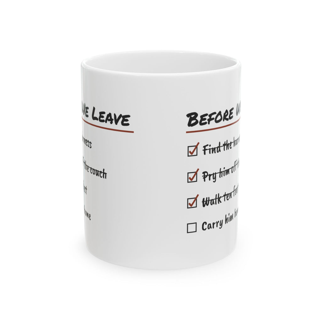 French Bulldog Coffee Mug Walk Ten Feet Carry Home
