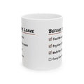 French Bulldog Coffee Mug Walk Ten Feet Carry Home