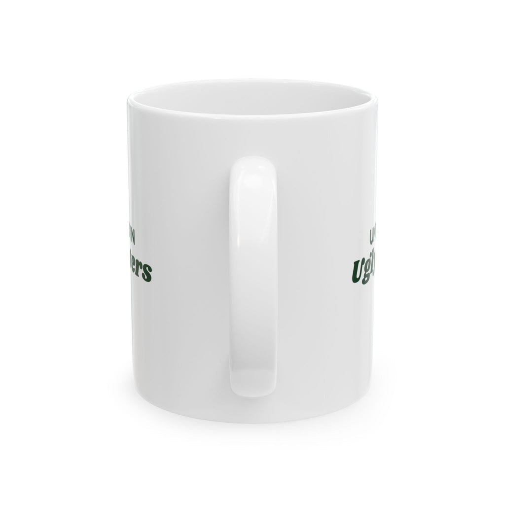 Funny Christmas Coffee Mug Undefeated In Ugly Sweaters For Winners