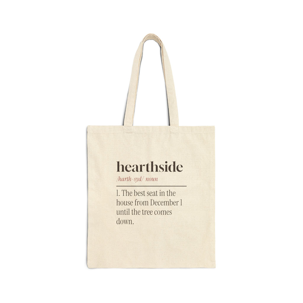 Christmas Tote Bag Hearthside Dictionary Definition
