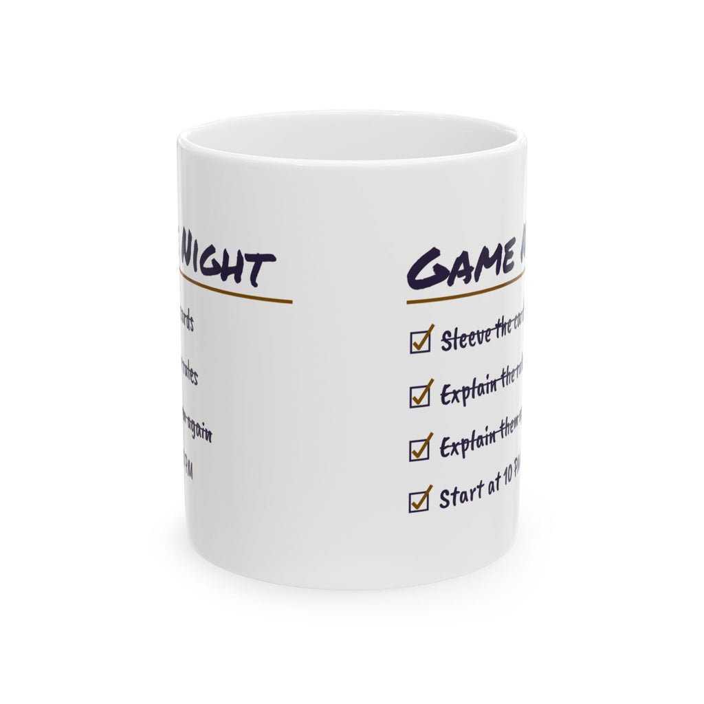 Funny Board Gamer Mug Explain Them Again Start At 10 PM