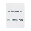 Christmas Throw Blanket Dog Mom Christmas 2026 Best Gift Has Paws