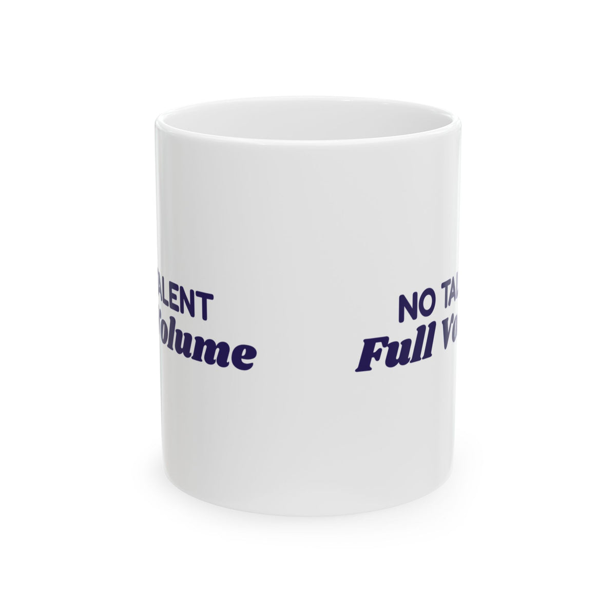 Funny Karaoke Coffee Mug No Talent Full Volume For Karaoke Lovers