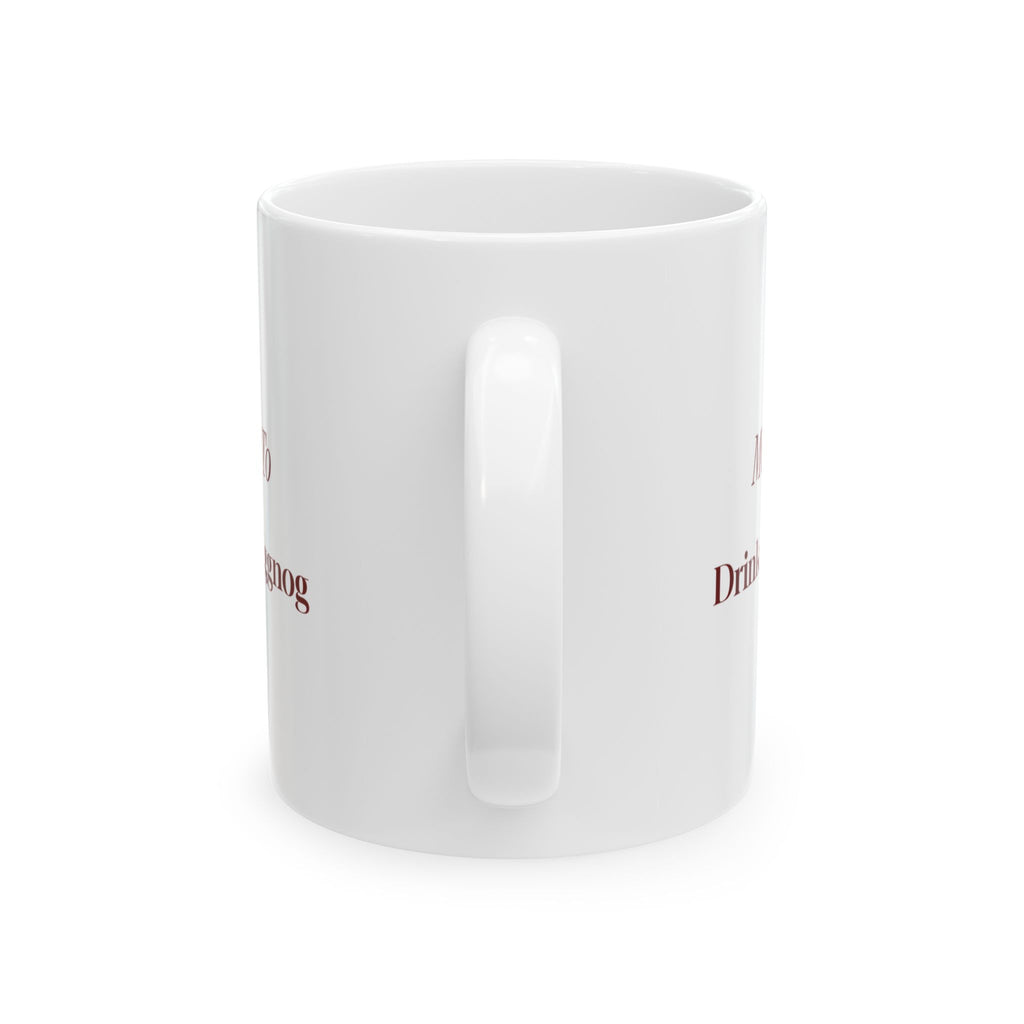 Funny Christmas Family Coffee Mug Most Likely To Drink All The Eggnog