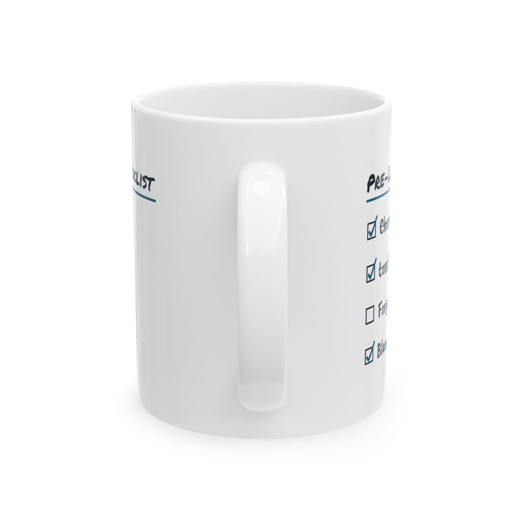 Kayaking Coffee Mug Forget The Snacks Blame The Current