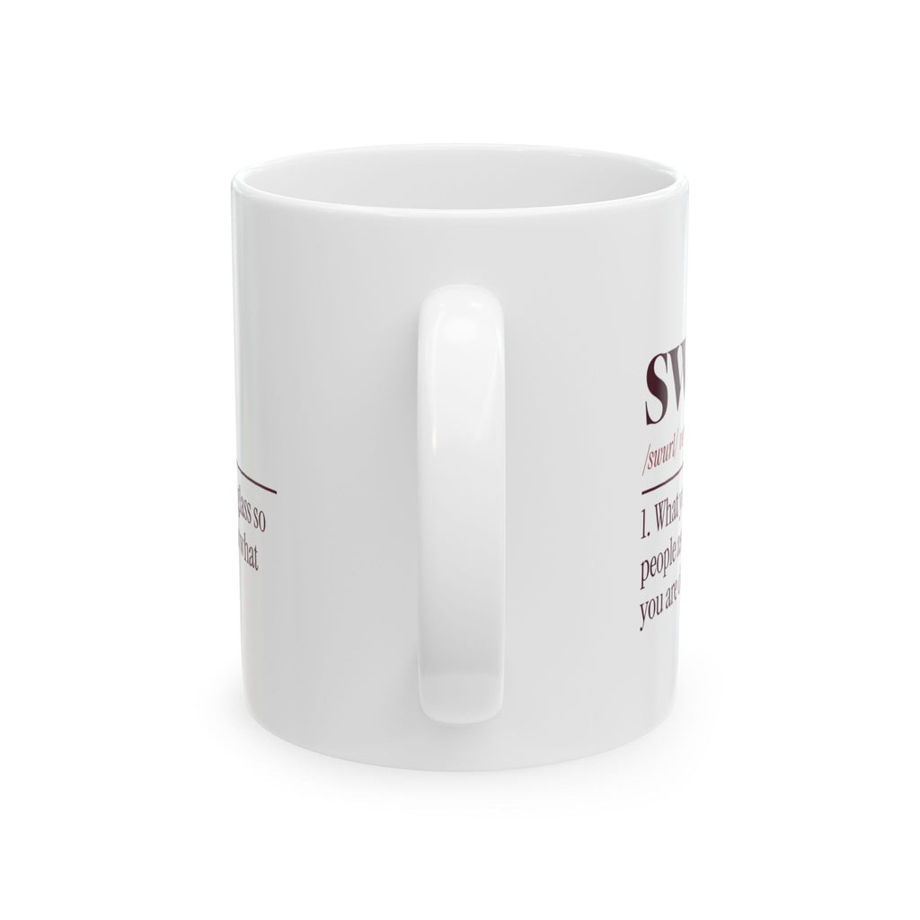 Funny Wine Lover Coffee Mug Swirl Dictionary Definition