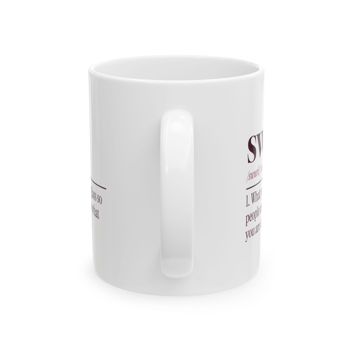 Funny Wine Lover Coffee Mug Swirl Dictionary Definition