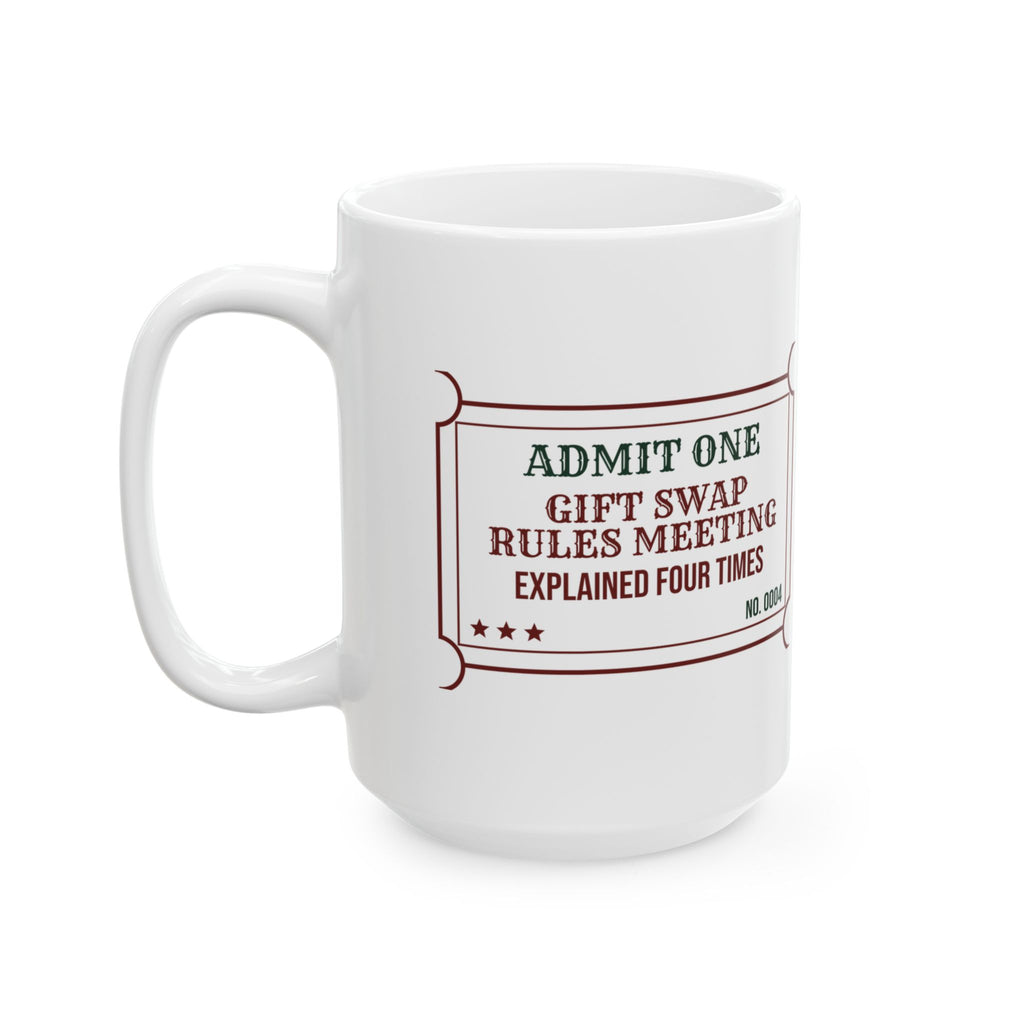 Funny White Elephant Coffee Mug Swap Rules Explained Four Times