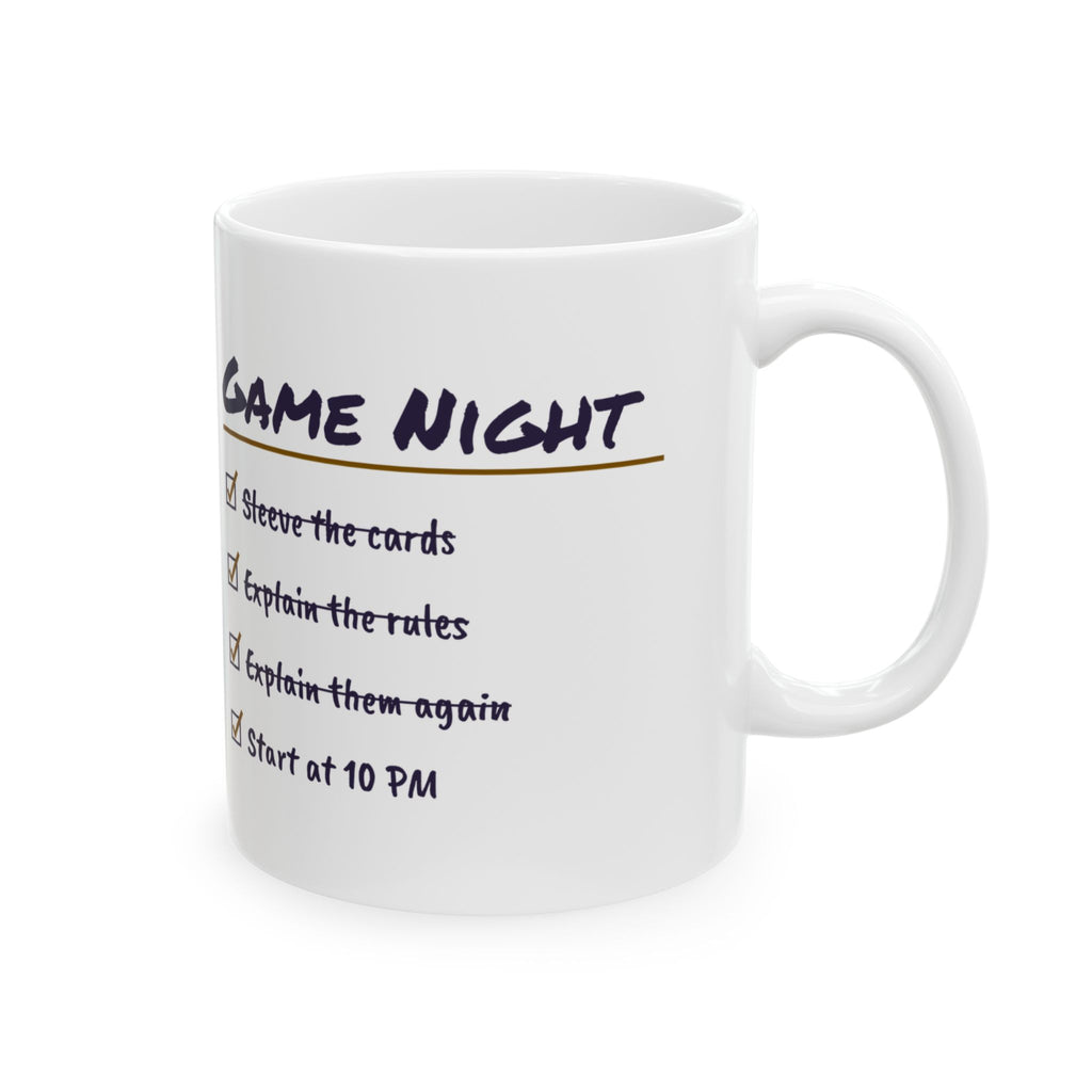 Funny Board Gamer Mug Explain Them Again Start At 10 PM