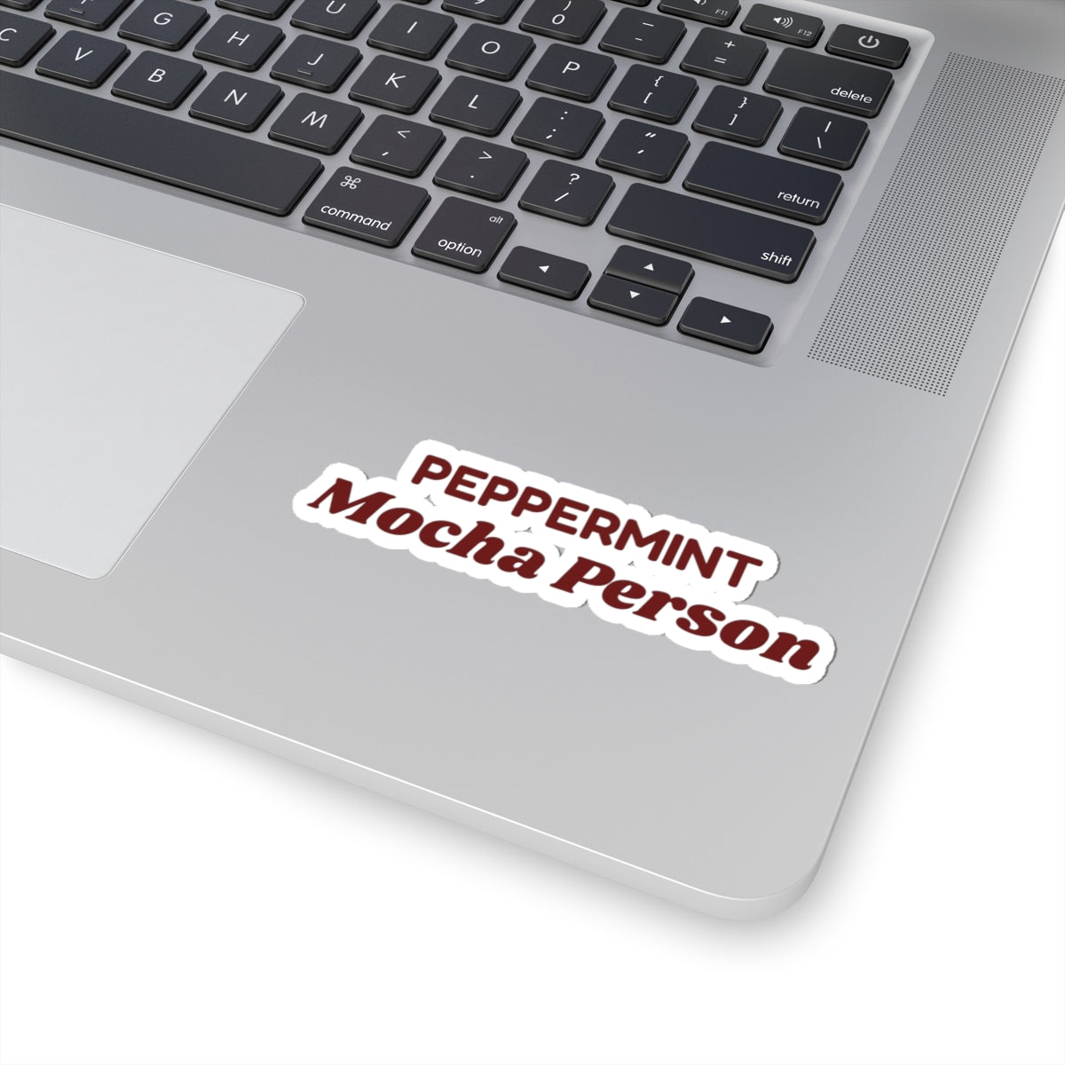 Christmas Sticker Peppermint Mocha Person For Coffee Lovers