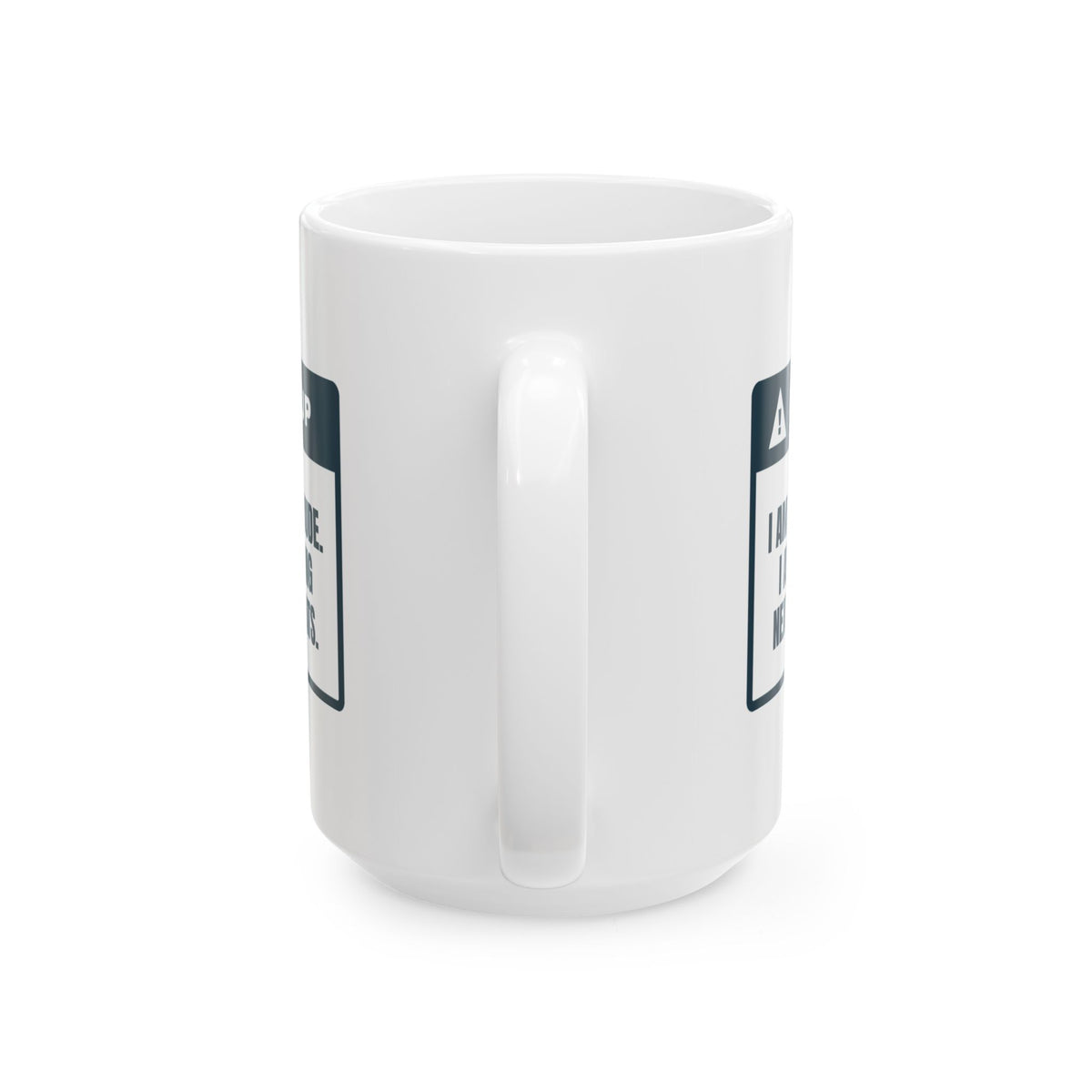 Funny Introvert Holiday Party Coffee Mug Recharging Next To The Coats