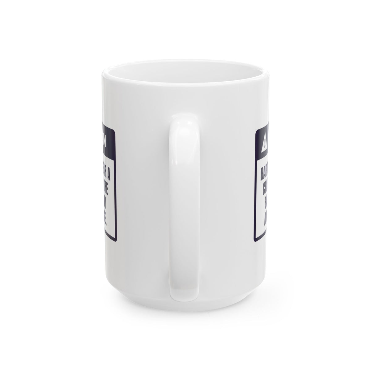 Funny Bartender Coffee Mug Hears A Card Tap Through Any Noise