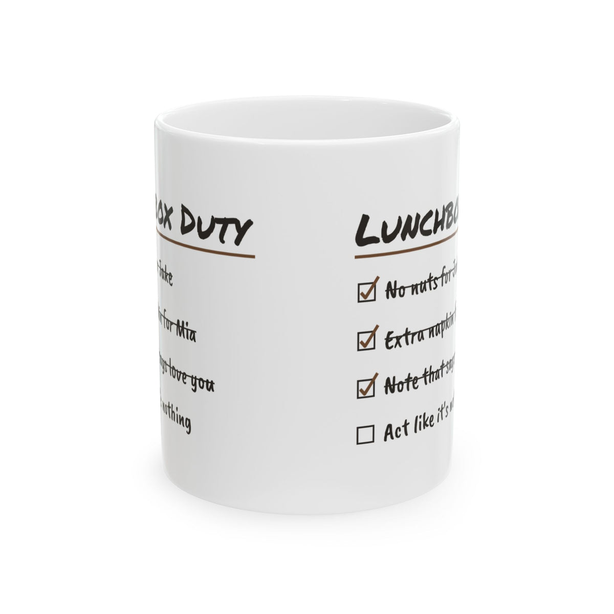 Bonus Mom Coffee Mug Lunchbox Duty Love You
