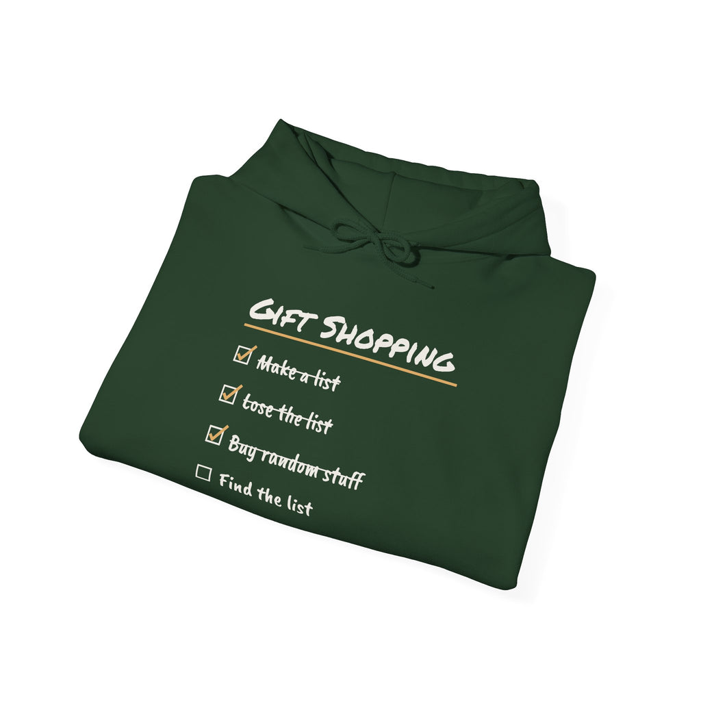 Funny Christmas Shopping Hoodie Lose The List Find It December 26
