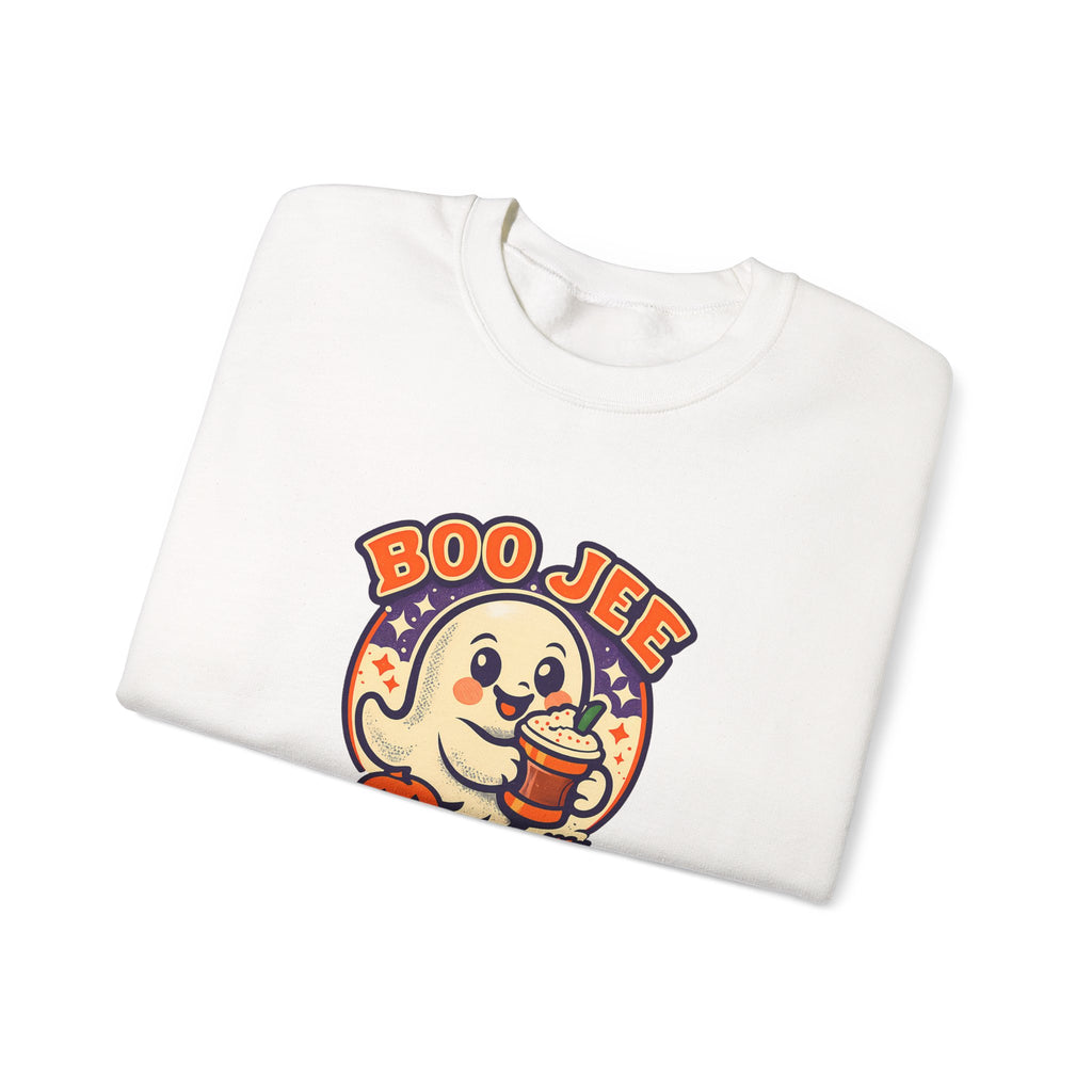 Boo Jee Funny Ghost Pumpkin Spice Sweatshirt