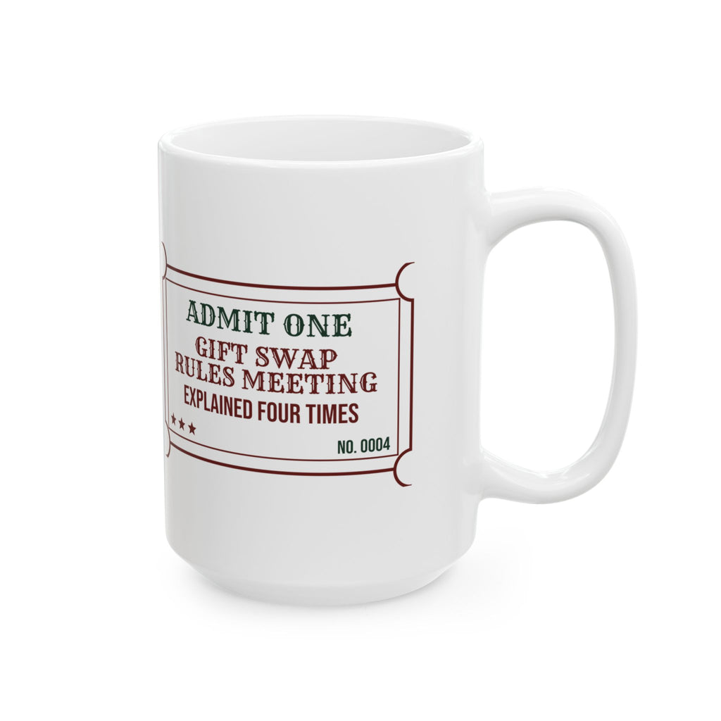 Funny White Elephant Coffee Mug Swap Rules Explained Four Times