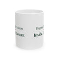 Funny Christmas Wrapping Paper Coffee Mug Wrapped The Scissors Inside