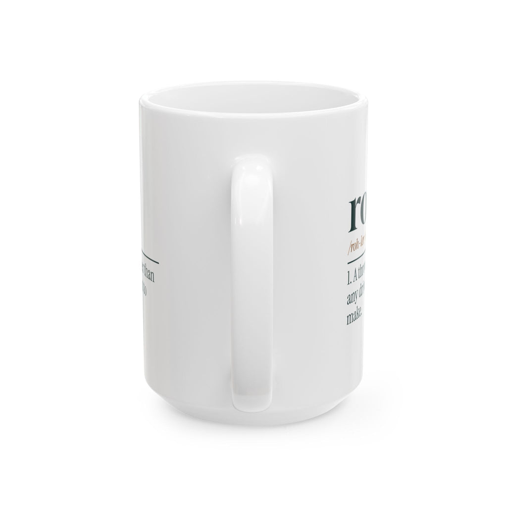 Funny Disc Golf Coffee Mug Roller Dictionary Definition For Disc Golfers