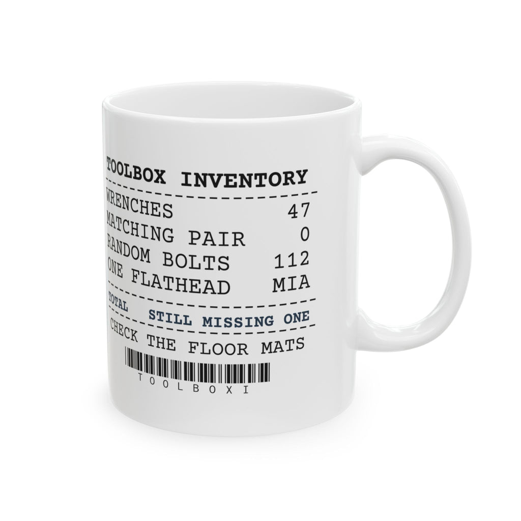 Toolbox Inventory Coffee Mug Still Missing One